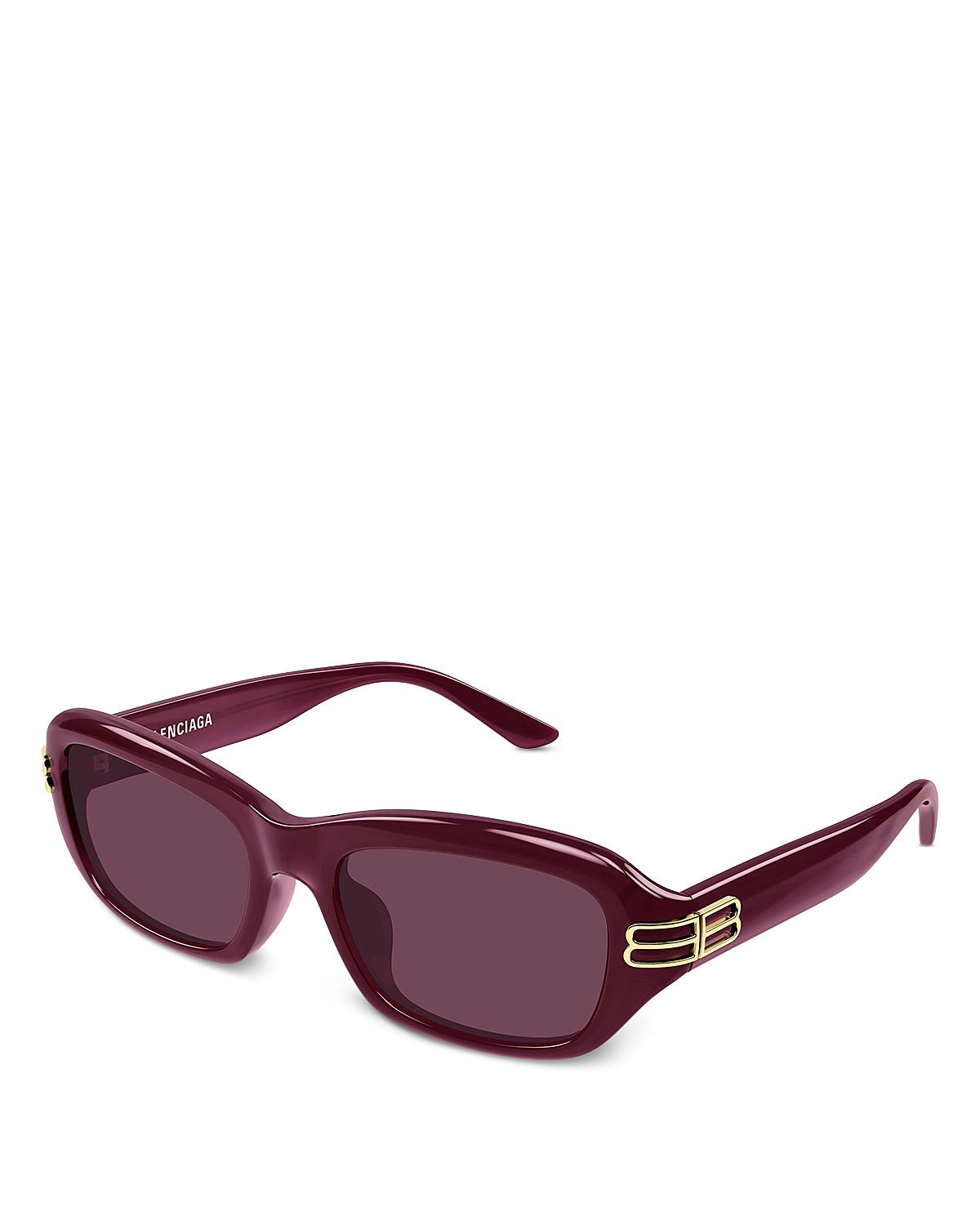Balenciaga Squared Sunglasses, 55mm