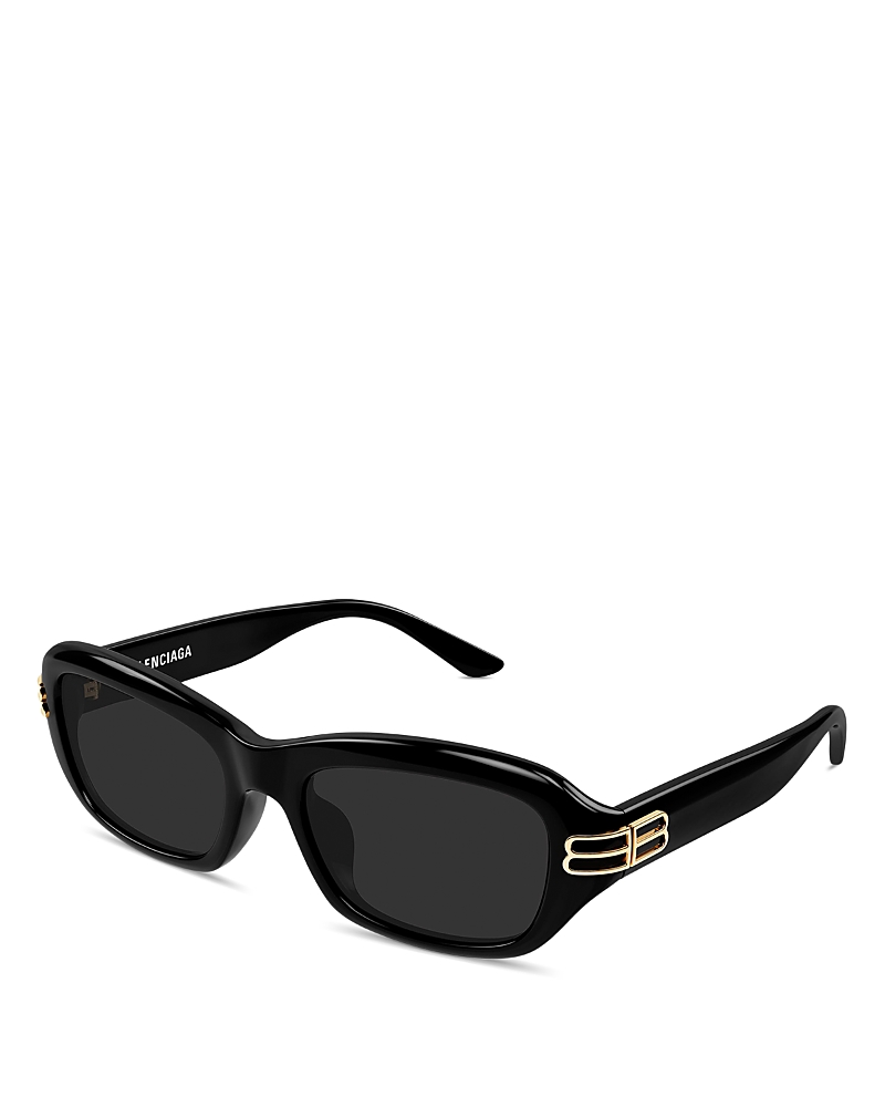 Balenciaga Squared Sunglasses, 55mm