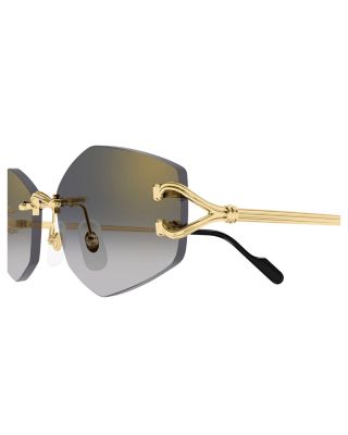 Geometric Sunglasses, 56mm