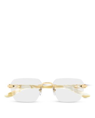 Squared Rimless Optical Glasses, 54mm