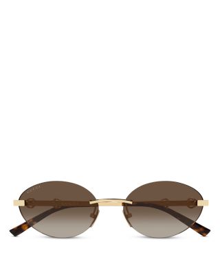 Panthos Rimless Sunglasses, 58mm