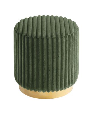  Lillian Upholstered Ottoman with Plinth Base