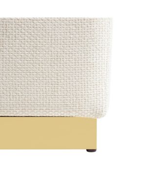  Lyra Chenille Cube Storage Ottoman