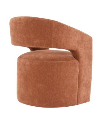  Orion Modern Upholstered Accent Chair with Casters