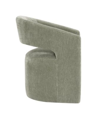  Orion Modern Upholstered Accent Chair with Casters