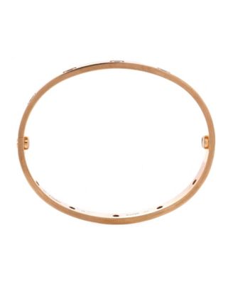  Love 10 Stone Bracelet 18K Rose Gold with Garnet, Amethyst and Sapphire