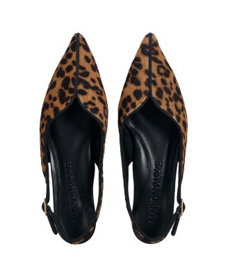 Women's Calf Hair Cynthia Flat