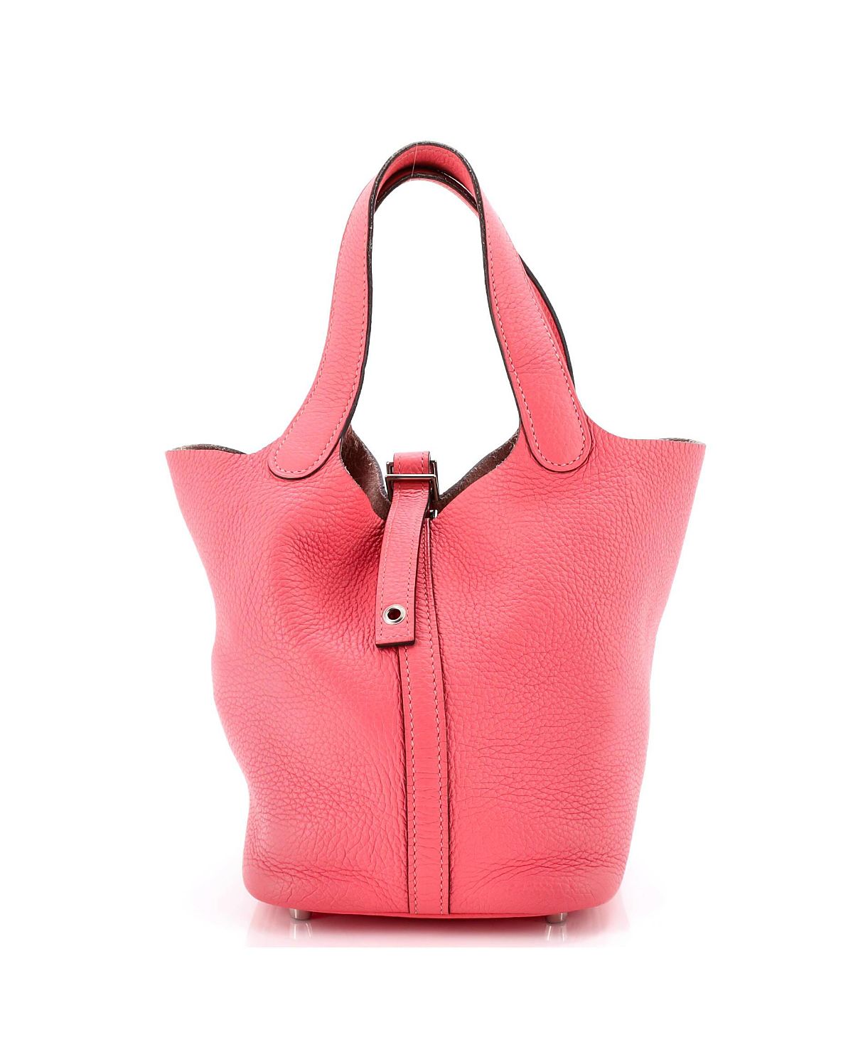 Pre-Owned HERMES Pm Picotin Lock Bag Clemence