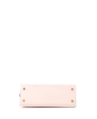 Kelly 25 Handbag Light Epsom with Gold Hardware
