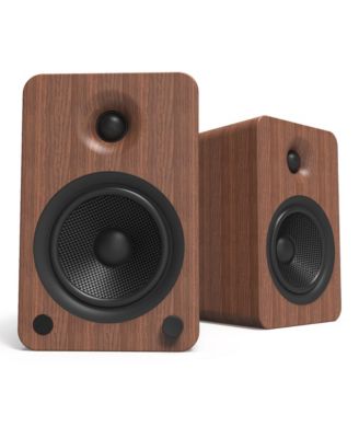 YU6 Powered Bookshelf Speakers with Built-in Bluetooth - Pair
