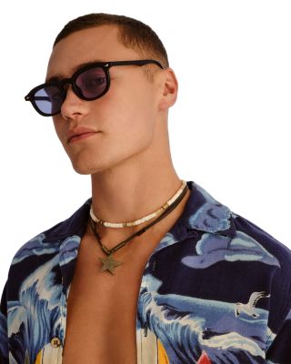 Heart Throb Round Sunglasses, 50mm