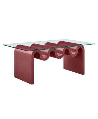  Ondine Glass Top Coffee Table