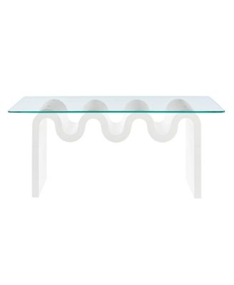  Ondine Glass Top Coffee Table