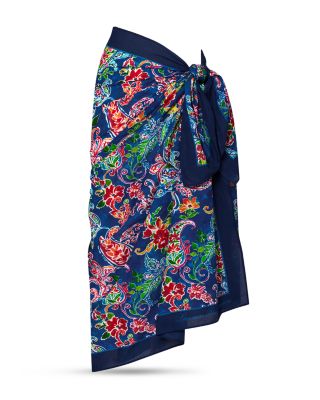 Border Pareo Swim Cover Up