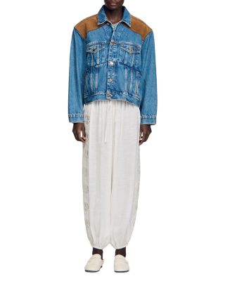 Denim & Suede Jacket