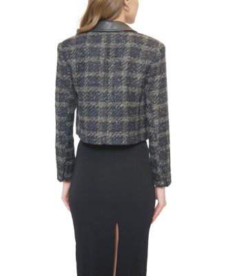 Women's Colette Lurex Houndstooth Jacket Blazer