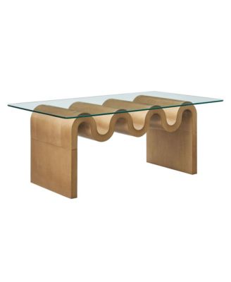  Ondine Glass Top Coffee Table