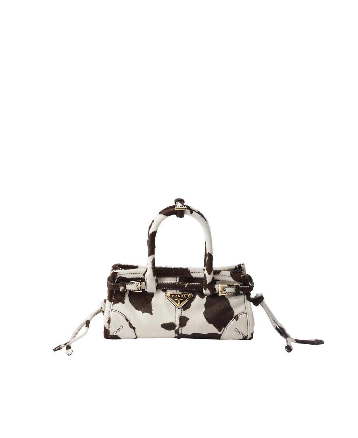 Prada Bonnie Mini Printed Leather Handbag