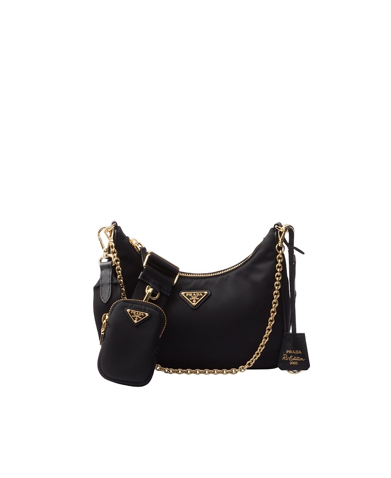 Prada Re-Edition 2005 Re-Nylon Bag with Saffiano Mini Bag