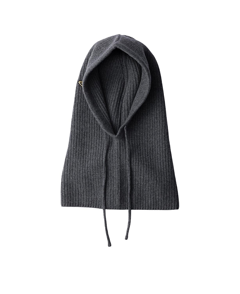 Prada Wool And Cashmere Knit Hood · OS