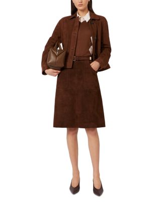 Msttennis Suede Skirt