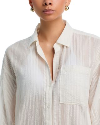 Lamai Boyfriend Shirt Swim Cover-Up