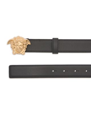 Men's Medusa Leather Belt