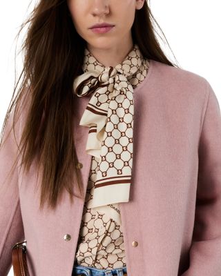 Precilia Wool Snap Front Jacket