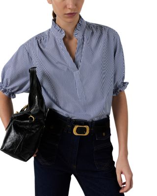 Clee Ruffle Collar Blouse