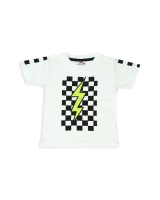 Boys' Checkered Bolt Tee - Little Kid