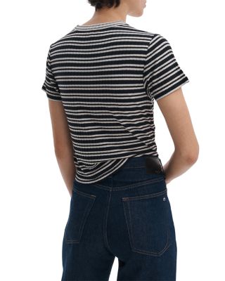 Luca Stripe Contrast Tee