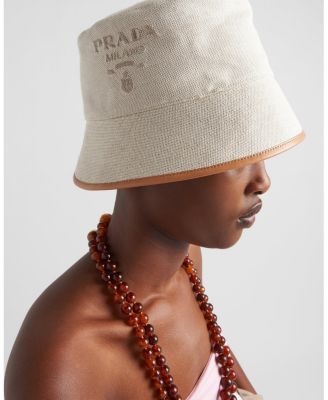  Linen Blend Bucket Hat