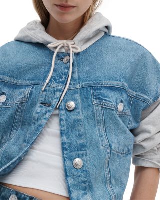 Miramar Terry Mixed Media Jacket 