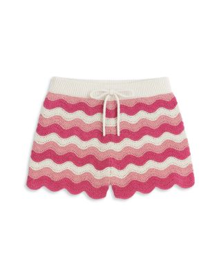 Girls' Crochet Knit Shorts - Big Kid