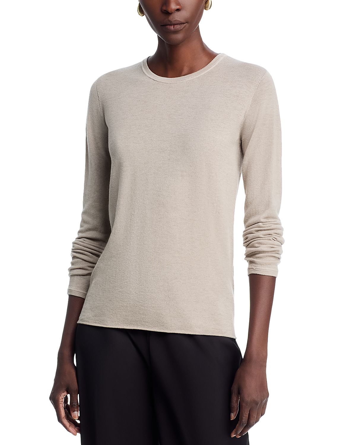 Majestic Filatures Machine Washable Cashmere Crewneck Top
