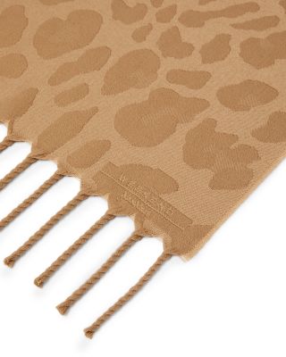 WKAPAGGIO Fringed Wool Scarf