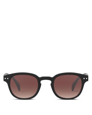 Sun C Black Road Sunglasses, 47mm