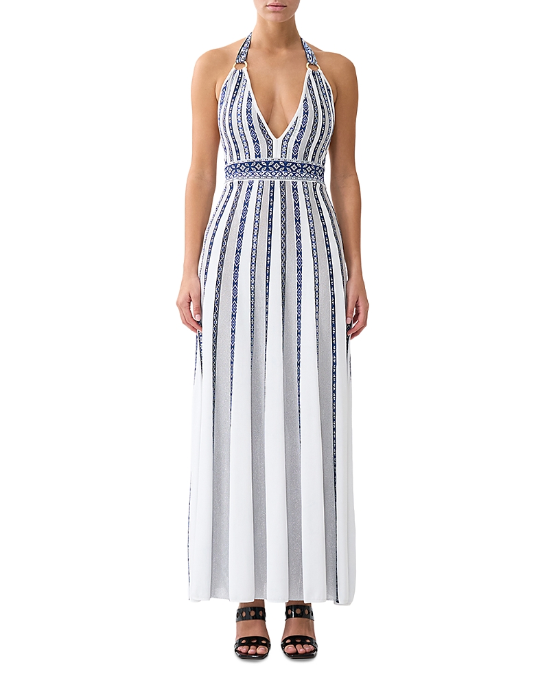 Camilla Halter Neck Knit Maxi Dress