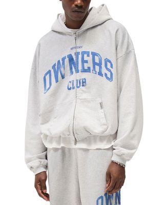Owners Club Zip Through Hoodie