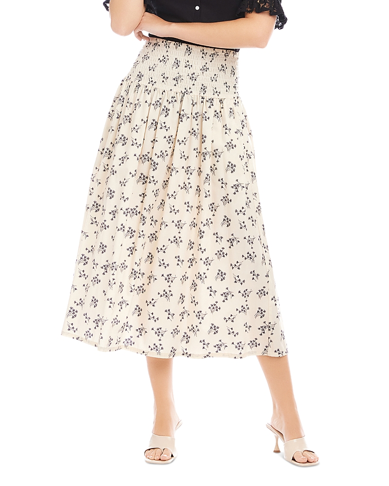 Fifteen Twenty Rhea Smocked Waist Skirt