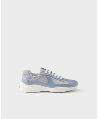  Men's America's Cup Sneakers Patent Leather And Technical Fabric