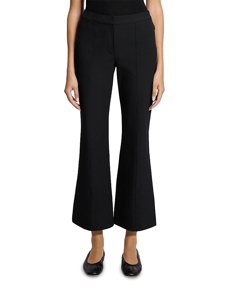 Theory Seamed Kick Flare Bistro Pants