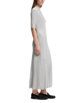 Farie Ribbed Half Sleeve Dress