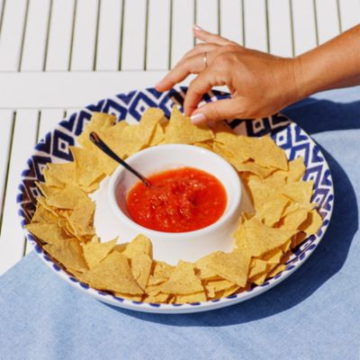 Santorini Diamonds Chip and Dip Platter