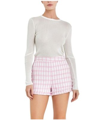 Women's Loose Knit Long Sleeve Top