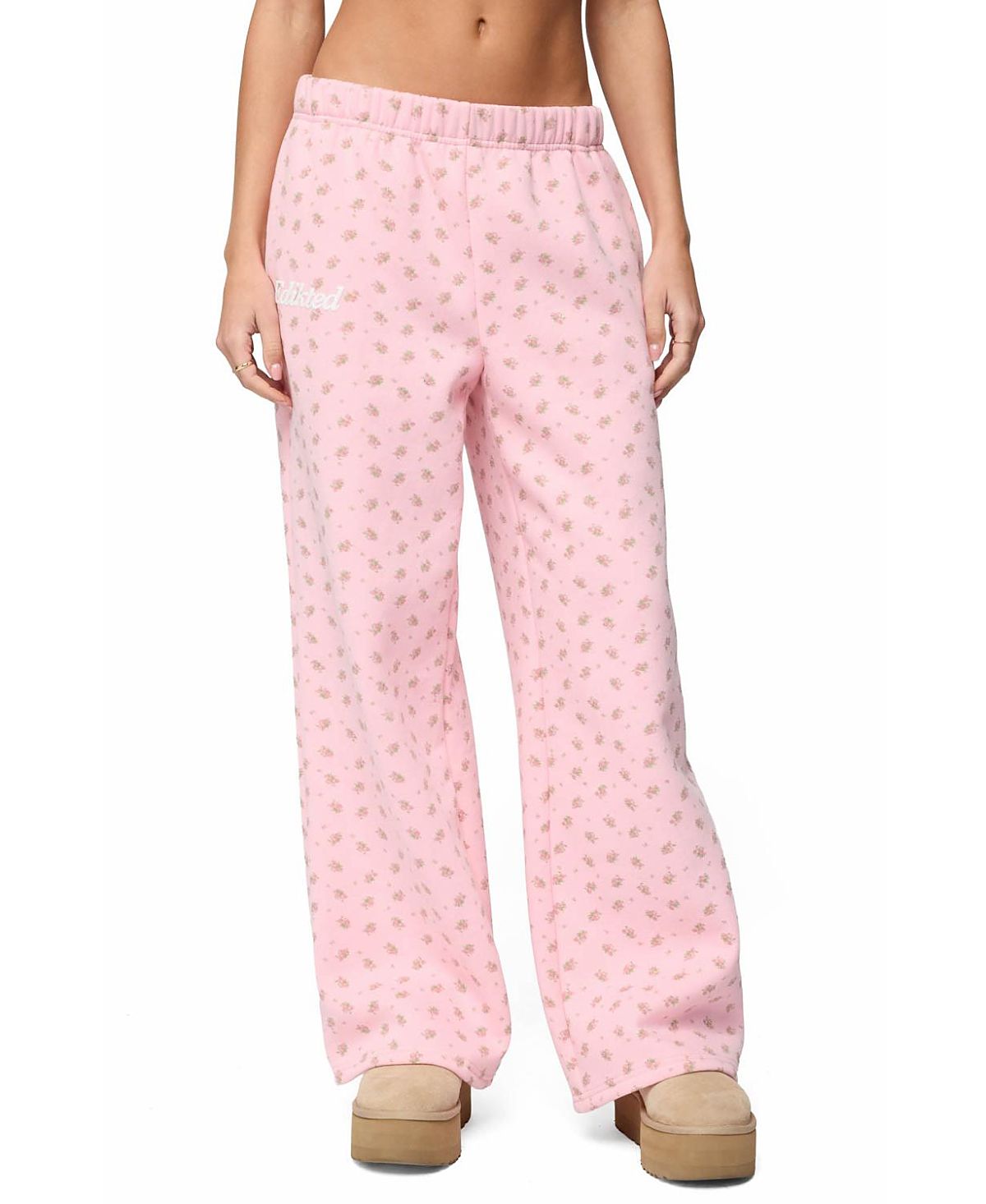 Edikted Flower Power Sweatpants