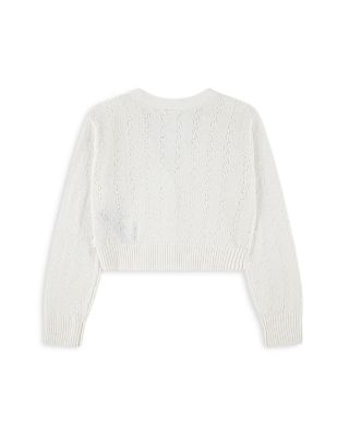 Girls' Pointelle Cardigan - Little Kid, Big Kid