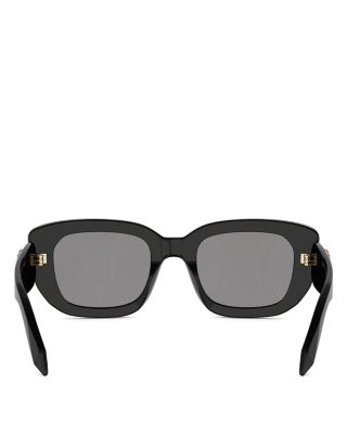 Serpenti Forever Rectangular Sunglasses, 50mm