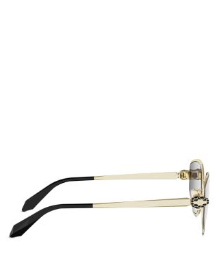 Serpenti Forever Geometric Sunglasses, 55mm