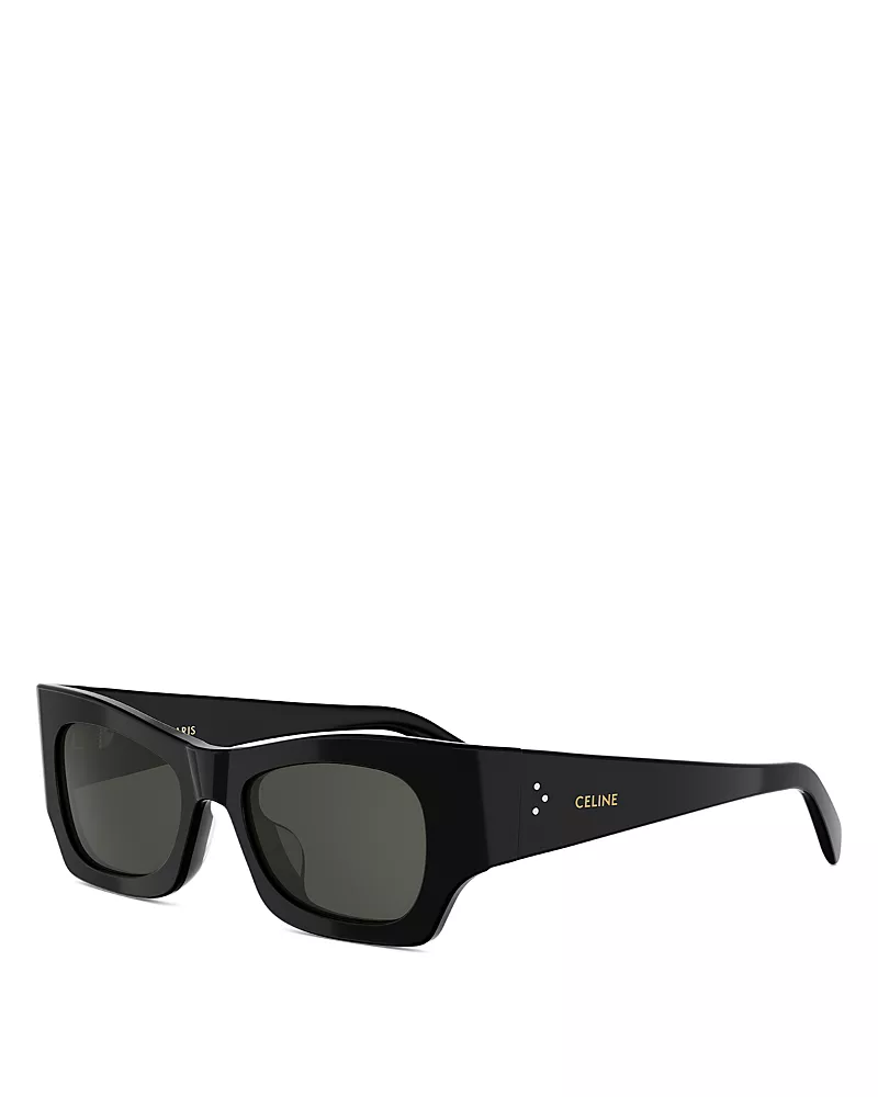 Celine 3 Dots Cat Eye Sunglasses, 52mm